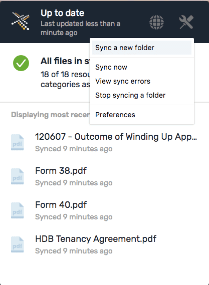 sync folders 1